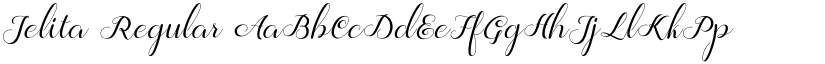 Jelita Regular font