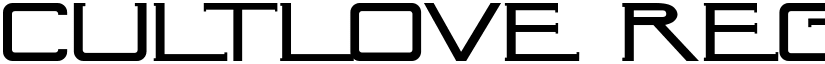 CultLove Regular Regular font