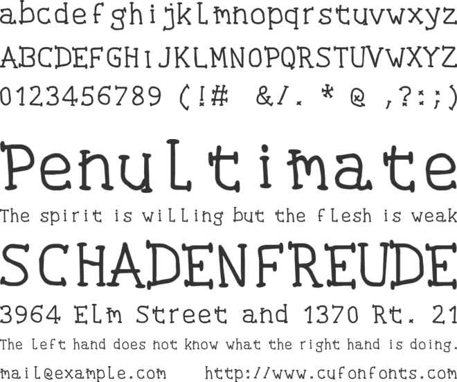 Royal sweet station font preview