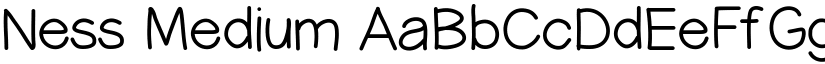 Ness font download
