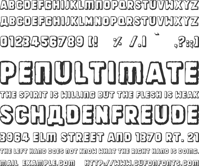 Dinarjev Republika font preview