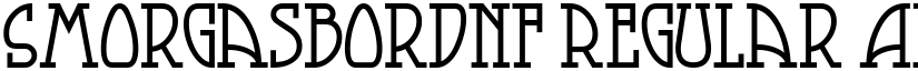 SmorgasbordNF font download