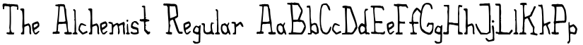 The Alchemist font download