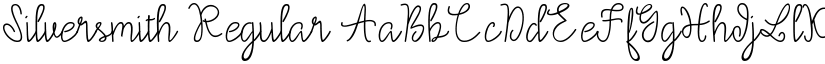 Silversmith font download