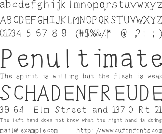 panji serif font preview