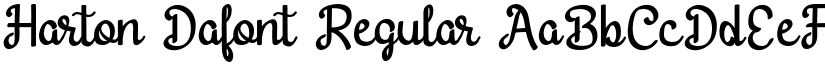 Harton Dafont font download