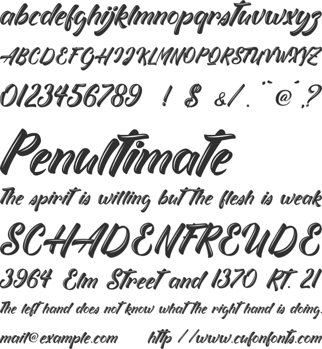 Yeah Violette - Personal Use font preview