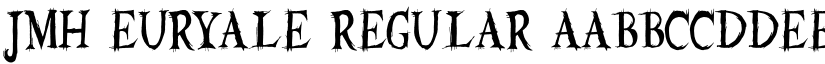 JMH Euryale Regular font