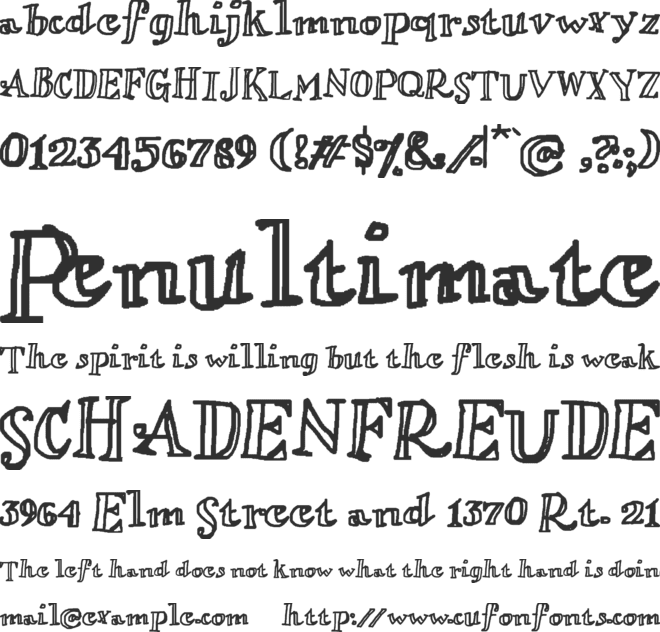 Loverly font preview