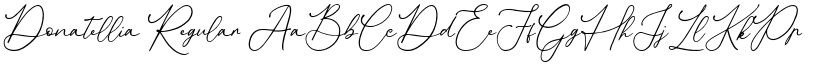 Donatellia font download
