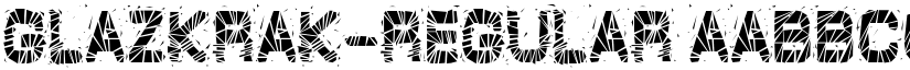 GlazKrak font download