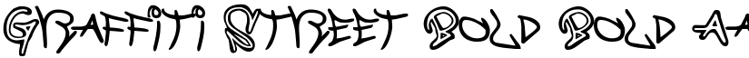 Graffiti Street Bold Bold font
