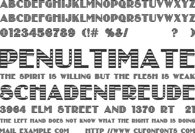 KURTIS BLOW font preview