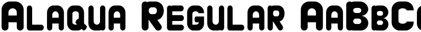 Alaqua Regular font