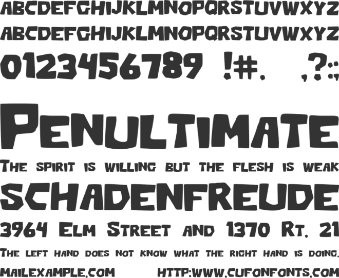 Block_Awesome font preview