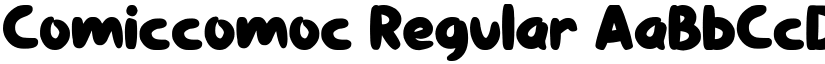 Comiccomoc Regular font