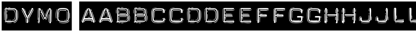 Dymo font