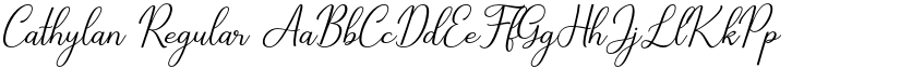 Cathylan font download