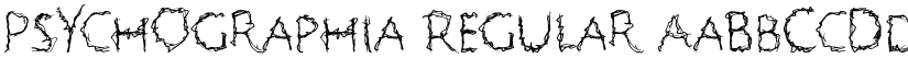 Psychographia Regular font