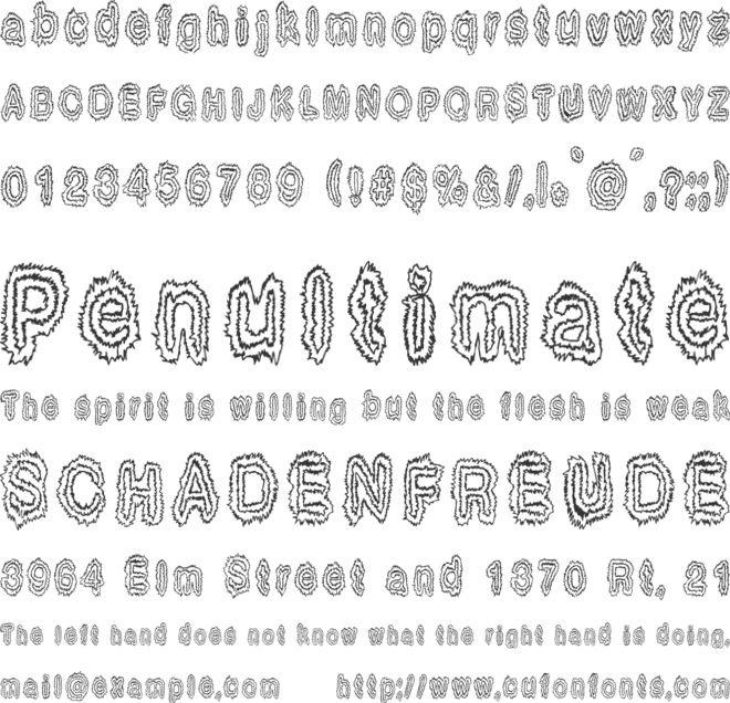 LiquorMarket font preview