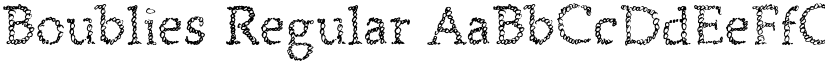 Boublies font download