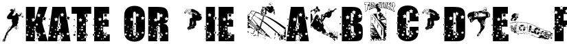Skate or Die font