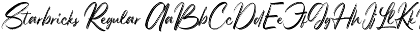 Starbricks font download