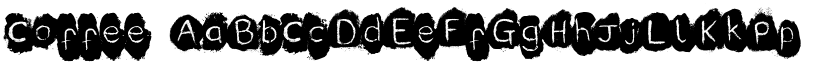 Coffee font