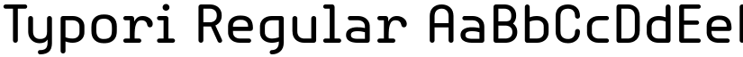 Typori Regular font
