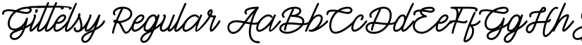 Gittelsy Regular font