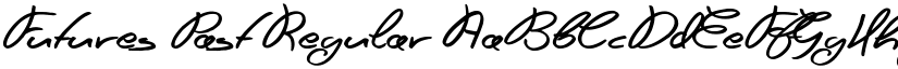 Futures Past Regular font