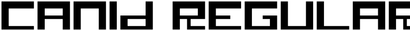 Canid font download