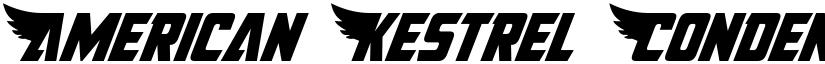 American Kestrel Condensed Condensed font