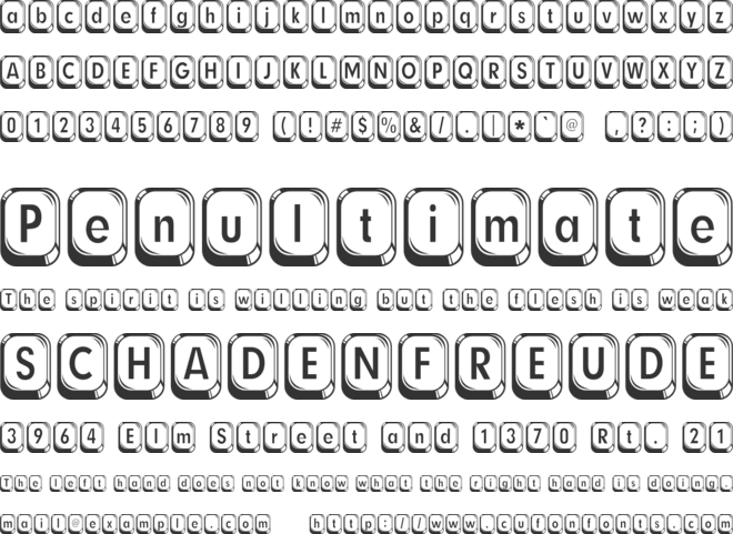 Betsy Flanagan font preview