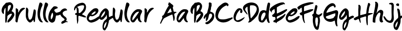 Brullos font download