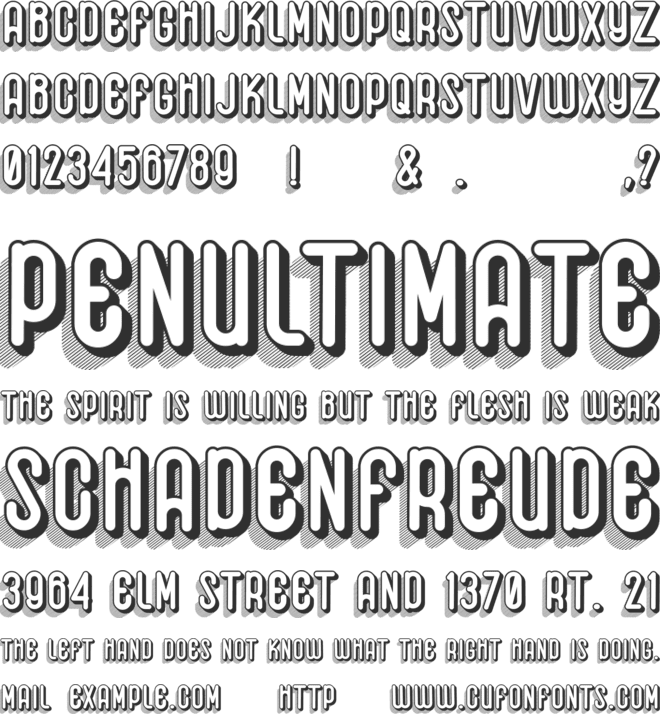 Hemondalisa font preview