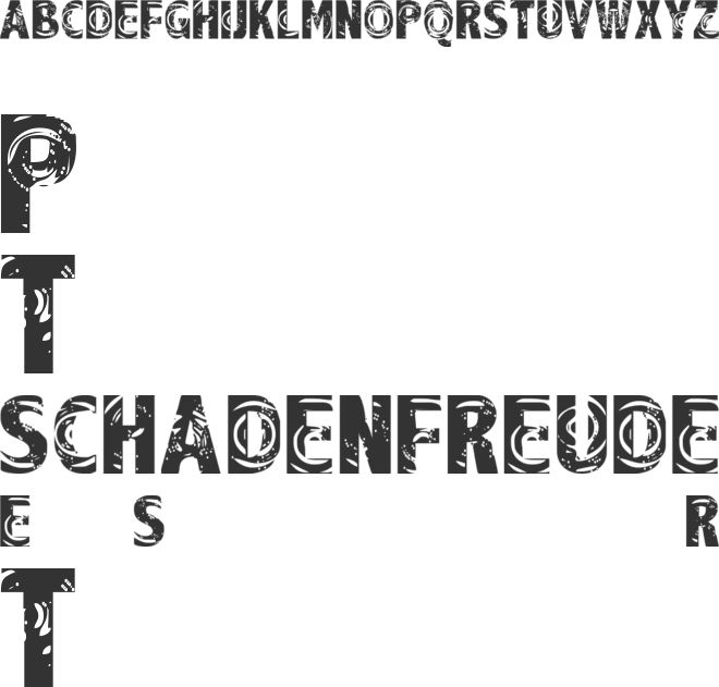 Raindrop Splash font preview