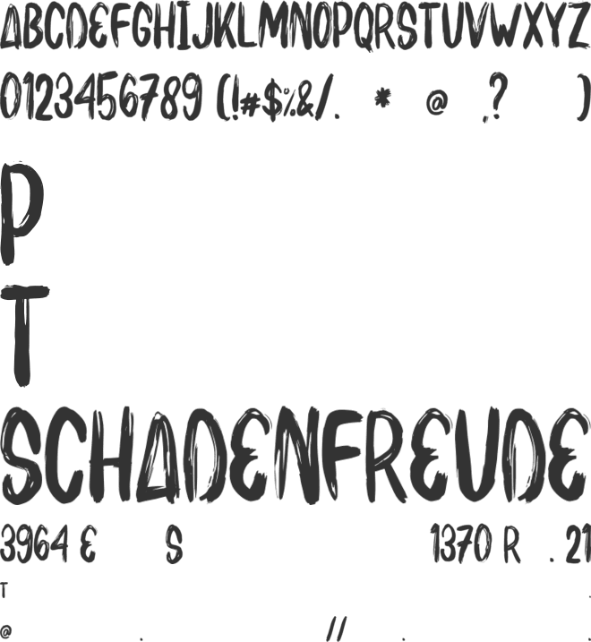 BAKUSHO font preview