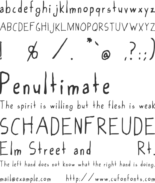 Foggy_Sky font preview