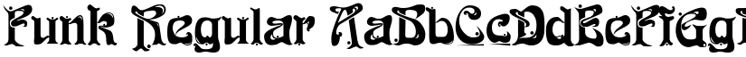 Funk Regular font