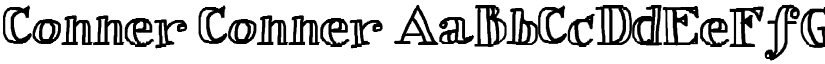 Conner Conner font