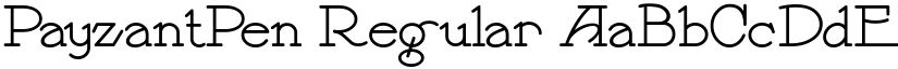 PayzantPen Regular font