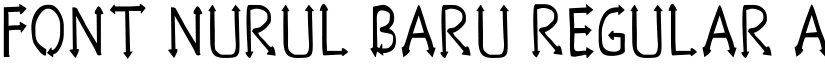 Font Nurul Baru Regular font