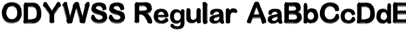 ODYWSS Regular font