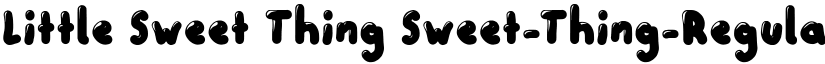 Little Sweet Thing Sweet-Thing-Regular font