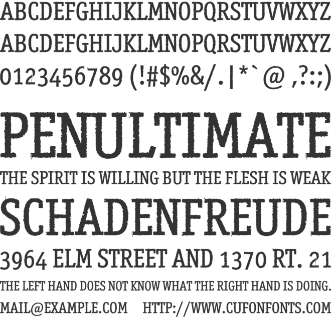 Food Secret font preview