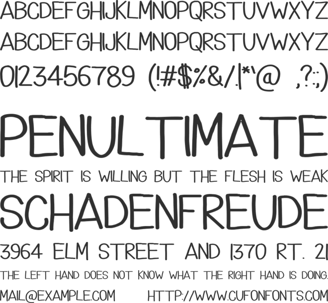 Tootle Play font preview