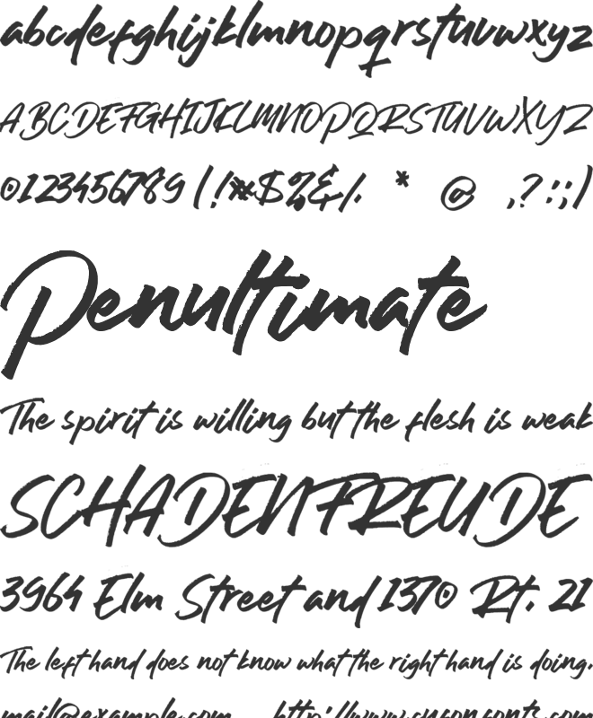 Rwanda Tyler font preview