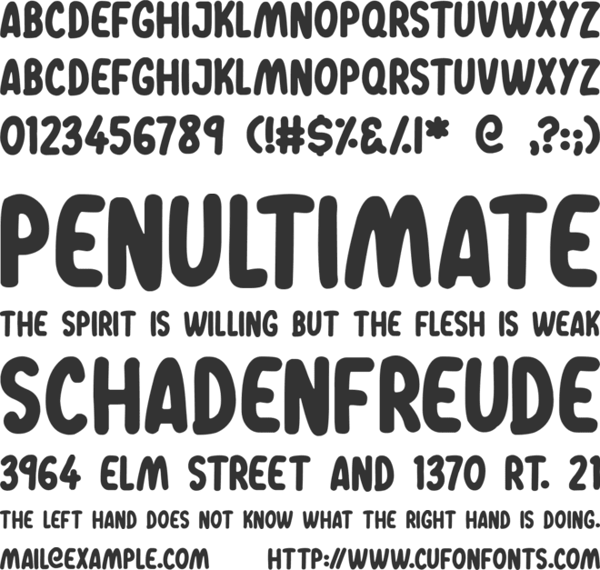 Dreamwalks font preview