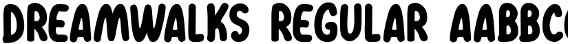 Dreamwalks Regular font